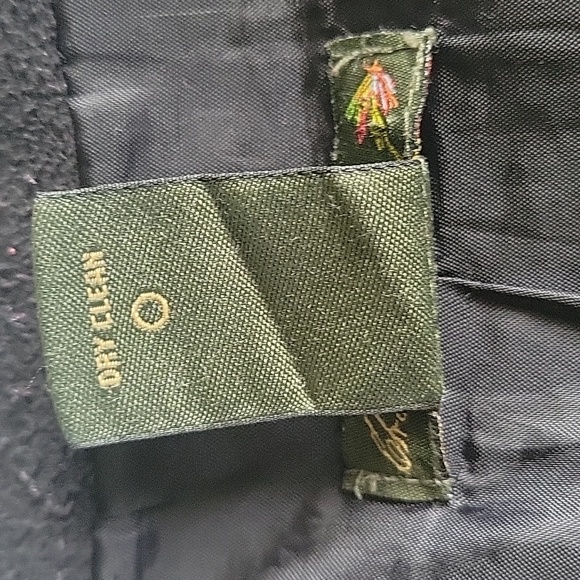 CHARLES F ORVIS PLAID POLYESTER JACKET  LARGE RED/BLACK - Picture 9 of 15